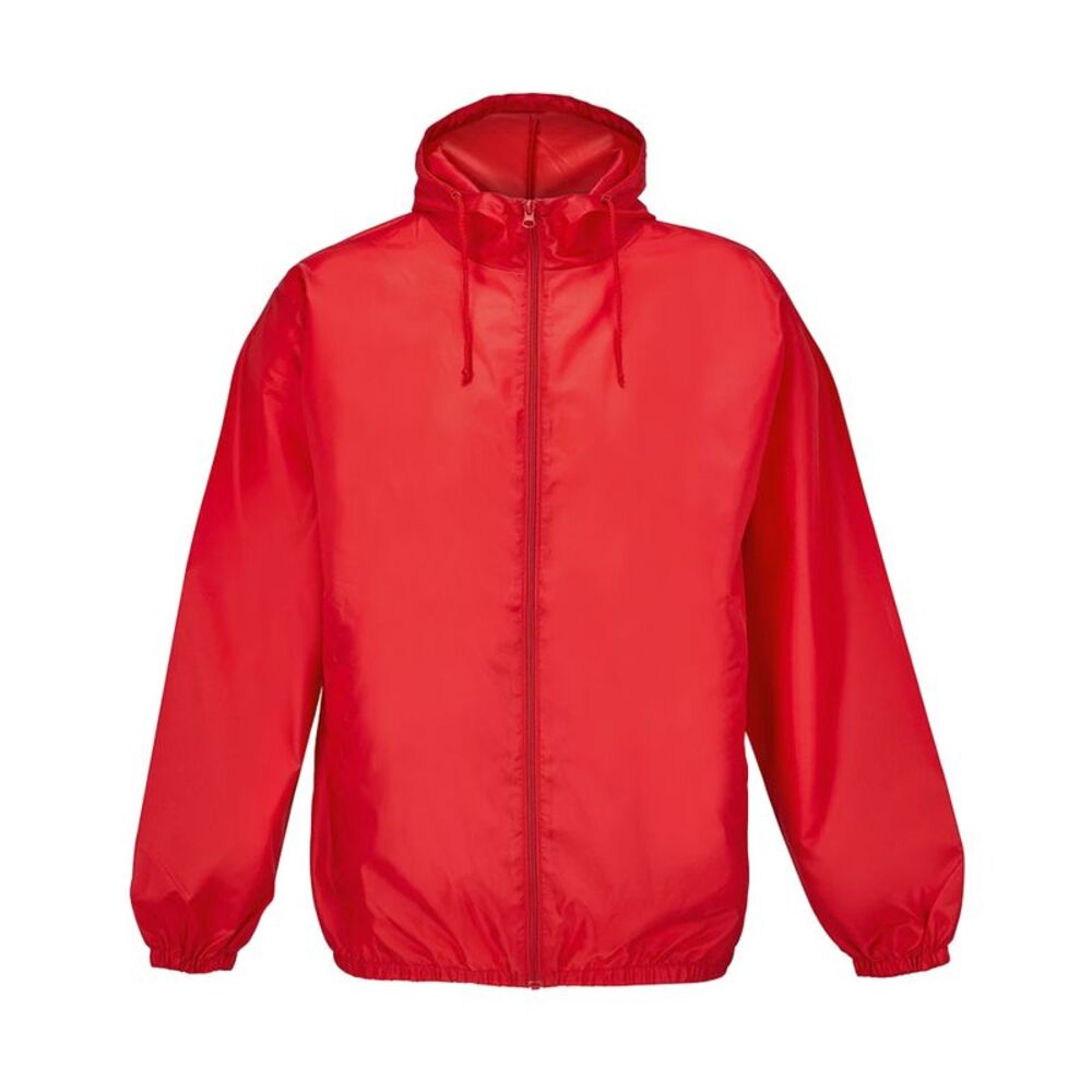 SOLS Unisex Adult Shield Windproof Jacket / Red